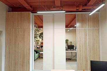 Проект №433. Комбинированный шкаф для офиса