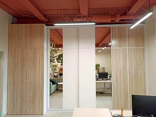 Проект №433. Комбинированный шкаф для офиса
